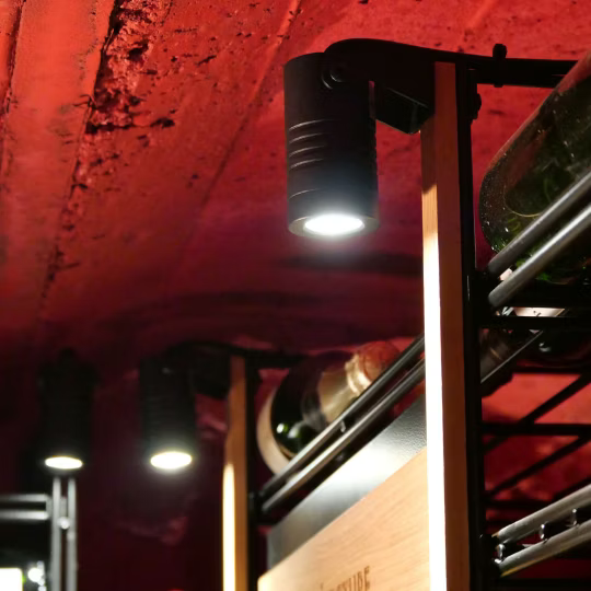 AIV Weinregal Minispot Schwarz