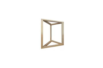 JAX HALF – Halbes Eckverbindungselement aus massivem Kiefernholz