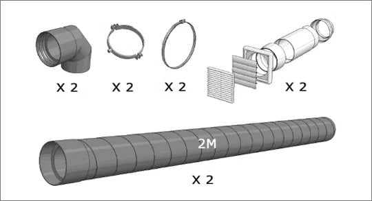 KitWin25 - Einbau Satz für Winemaster IN25X