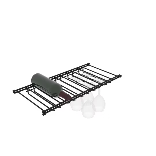 AIV Weinregal Regal mit Glashalterungen 60 cm breit